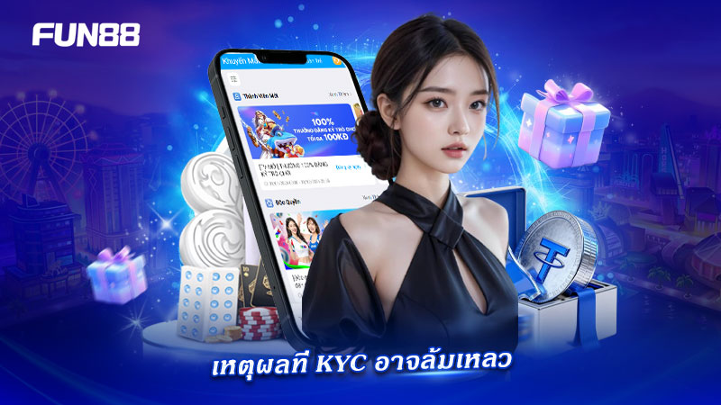 สาเหตุที่การยืนยันตัวตน KYC ของ FUN88 อาจล้มเหลว